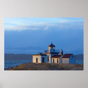 Poster États-Unis, Washington, Seattle, Puget