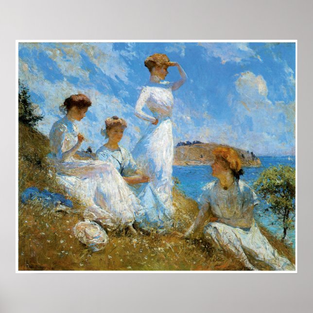 Poster Été 1909 Frank Weston Benson (Devant)