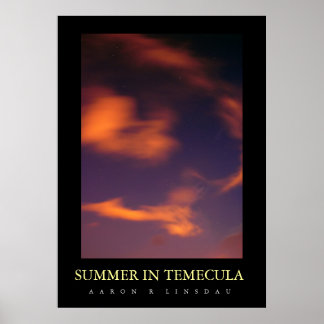 POSTER ÉTÉ À TEMECULA