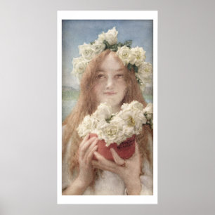 Poster Été d'Alma-Tadema   offrant, 1894