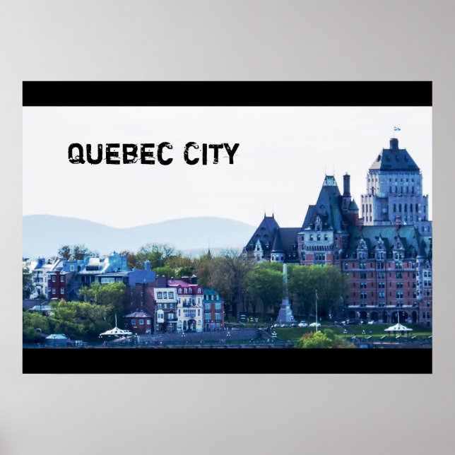 Poster Été | Québec (Devant)