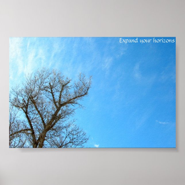 Poster Étendre vos horizons (Devant)