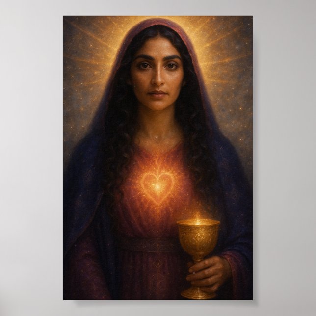Poster Ethéal Maître Ascendant Mary Magdalene (Devant)
