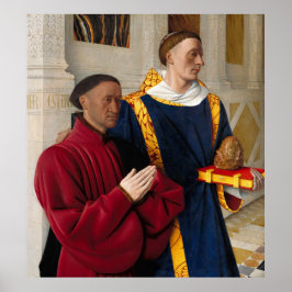 Poster "Etienne Chevalier avec St. Stephen"