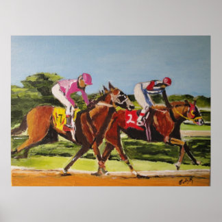 Poster Étirement de la maison