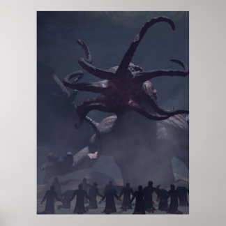 Poster Étoile de Cthulhu