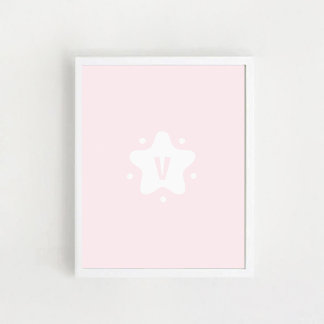 Poster Étoile mignonne