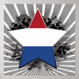 Poster Étoile néerlandaise