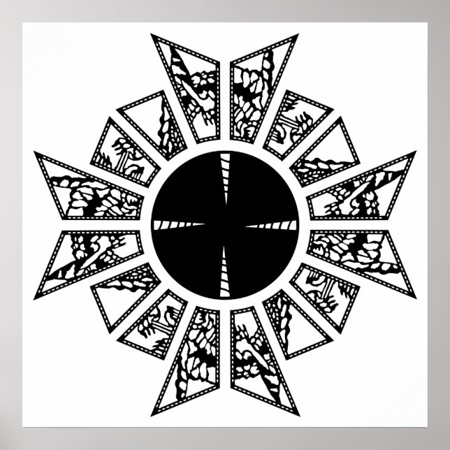 Poster étoile noire (Devant)