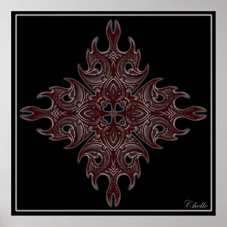 Poster Étoile polynésienne