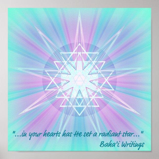 Poster Étoile radieuse (Devant)