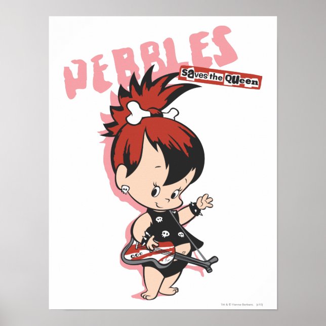 Poster Etoile rock PEBBLES™ (Devant)