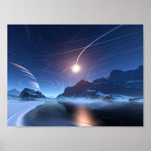 Poster Étoile tombante
