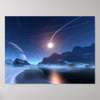 Poster Étoile tombante