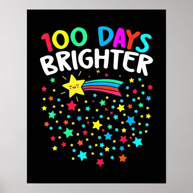 Poster Étoiles 100 Jours plus brillantes (Devant)