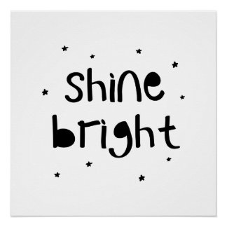Poster Étoiles brillantes