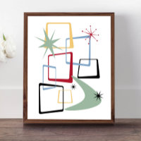 Étoiles Carrés atomiques et Boomerang milieu du si