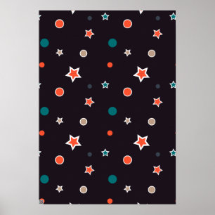 Poster Étoiles de Noël