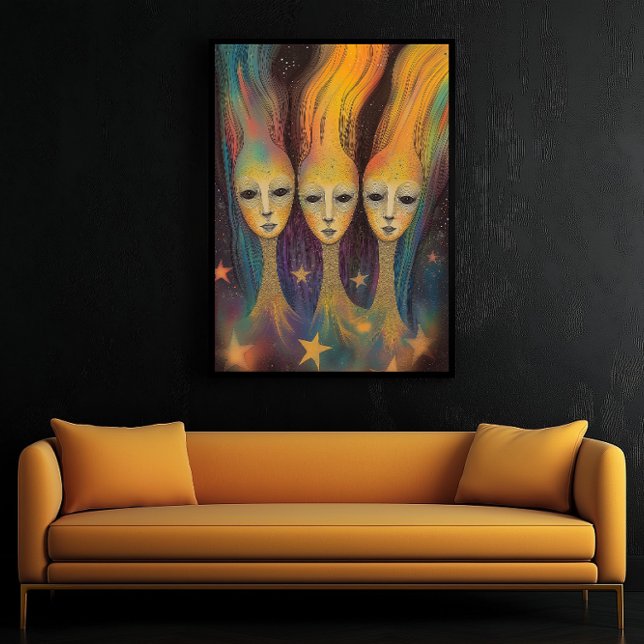 Poster Étoiles Extragalactiques d'énergie (Créateur téléchargé)