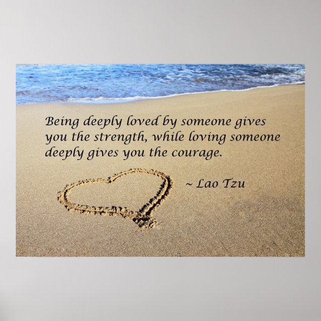 Poster Être aimé (Devant)