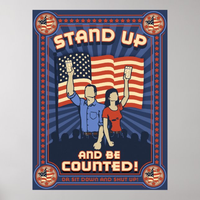 Poster Être compté 2 (Devant)