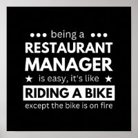 être directeur de restaurant est un travail facile