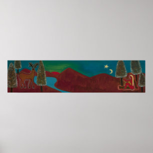 Poster Etre en Ecosse avec mes pensées 2009