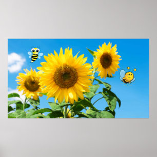 Poster Être Heureux.