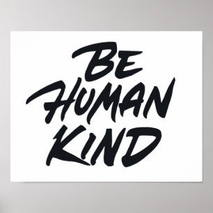 Poster Être humain
