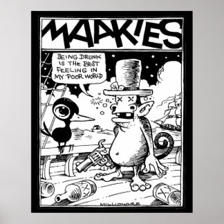 Poster Être ivre Est L'Affiche De Meilleur Sentiment