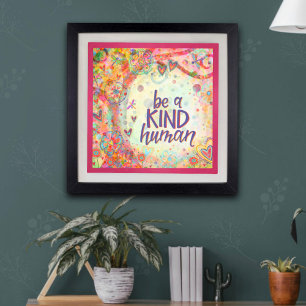 Poster Être un homme gentil et jolie inspirant l'inspirit