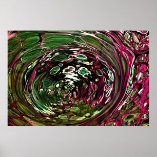 Poster Étude Abstraite des couleurs 433,