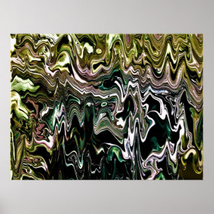Poster Étude Abstraite des couleurs 477,