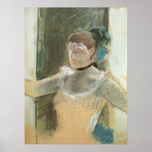 Poster Étude pour le Buste d'une danseuse par Edgar Degas