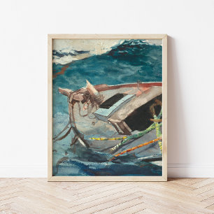 Poster Étude pour le Gulf Stream   Winslow Homer