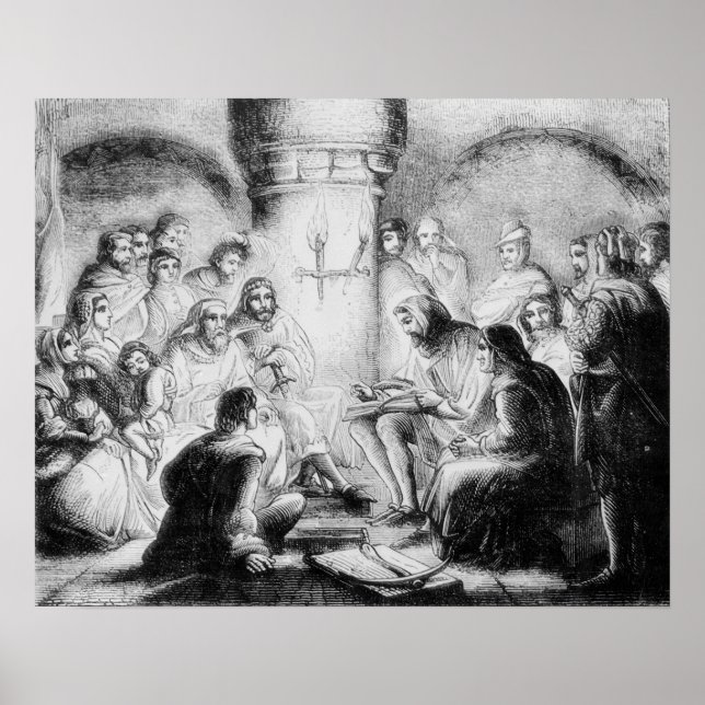 Poster Étude secrète de la Bible de Wycliffe (Devant)