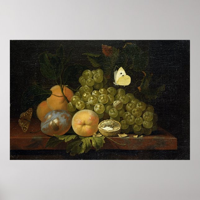 Poster Étude sur les fruits (Devant)