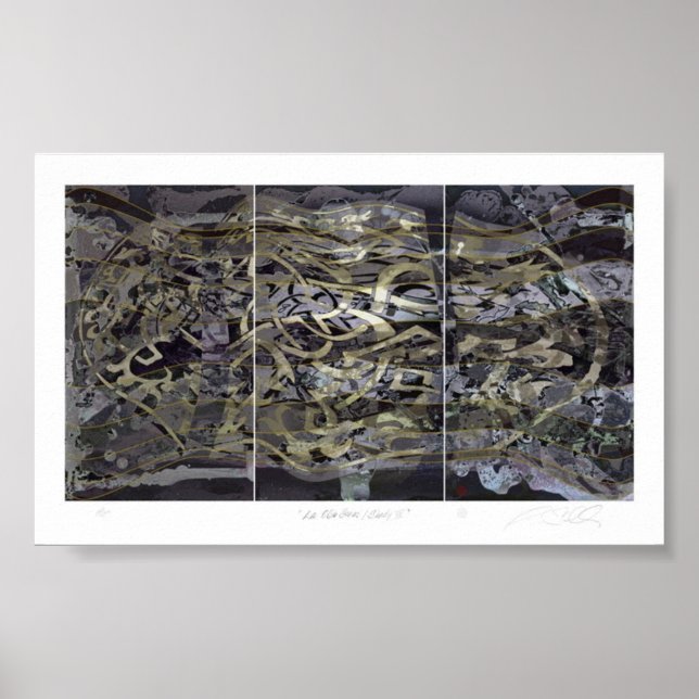 Poster Étude XV / La Ola Series (Devant)