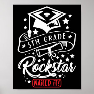 Poster Étudiant Rock Star Nuit Il Fin Drôle De Telle