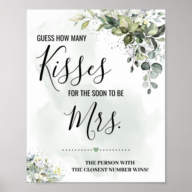 Poster Eucalyptus Combien de baisers pour bientôt être si (Devant)