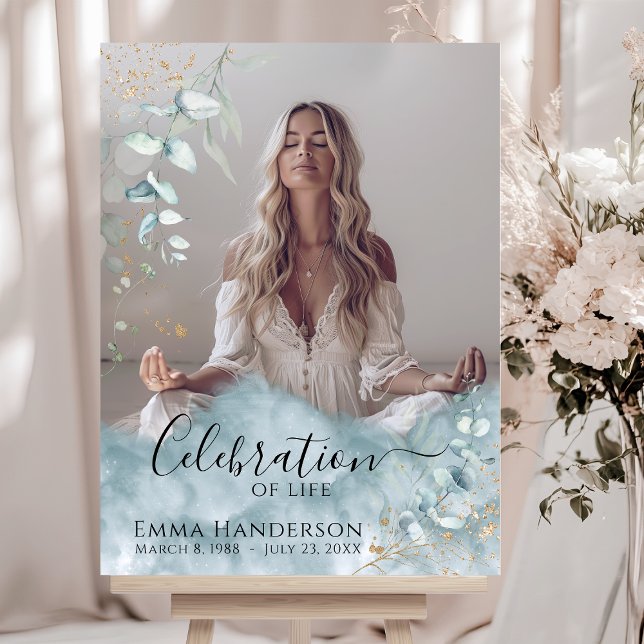 Poster Eucalyptus - Mémorial Photo Symbole de bienvenue f (Créateur téléchargé)