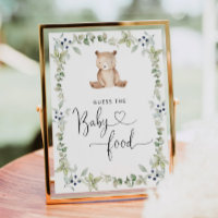 Eucalyptus ours devine la nourriture pour bébé