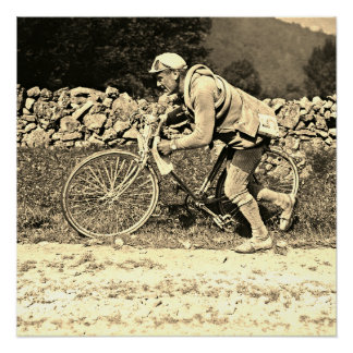 Poster Eugene Christophe Tour de France 1922 Aubisque