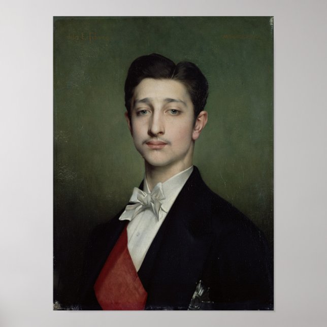 Poster Eugene-Louis-Napoléon Bonaparte 1874 (Devant)