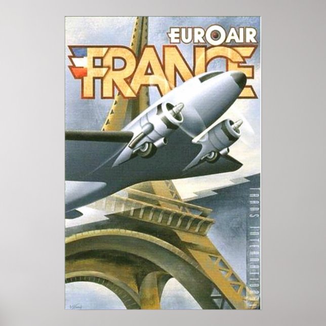 Poster Euroair France (Devant)