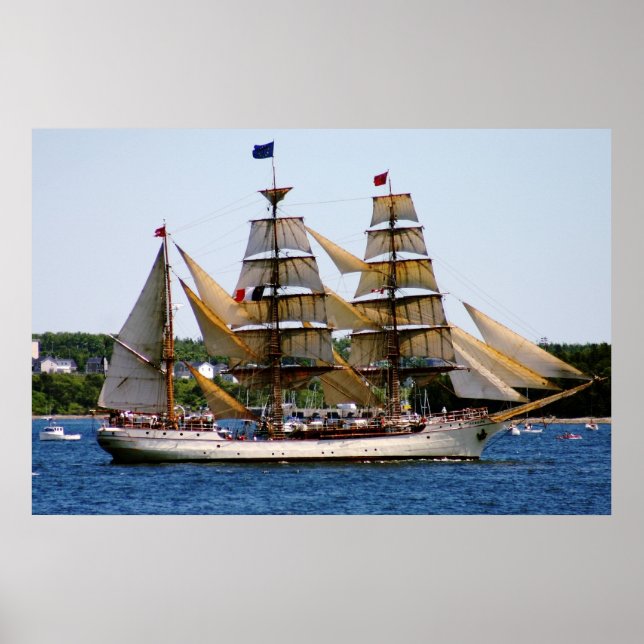 Poster Europa Tall Ship (Devant)
