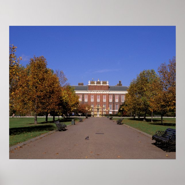 Poster Europe, Angleterre, Londres. Palais de Kensington  (Devant)