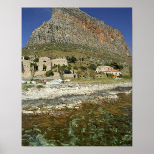 Poster Europe, Grèce, Péloponnèse, Monemvasia. Les 2