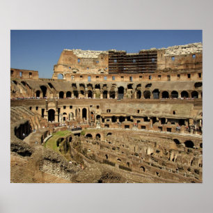 Poster Europe, Italie, Rome. Le Colisée (alias