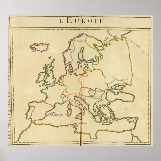 Poster Europe par religion 2 (Devant)